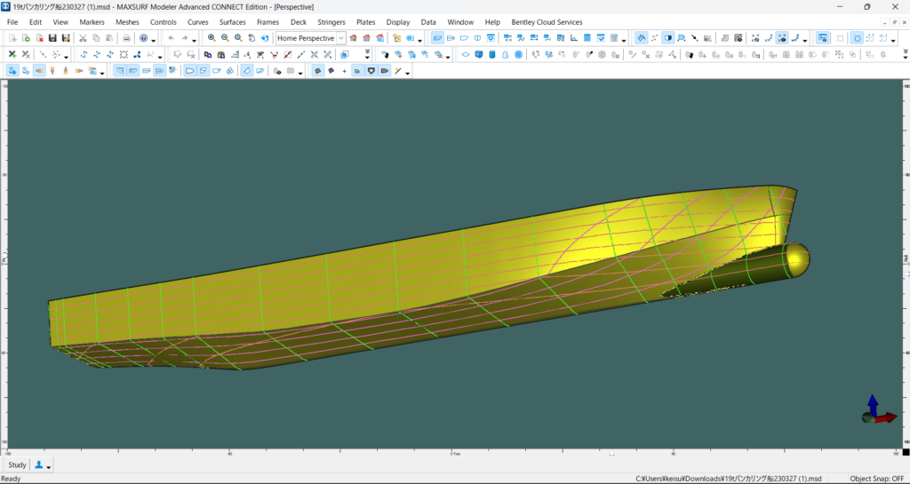 Maxsurf Rib 令和4年度静岡県大学発ベンチャー事業化加速・推進事業費補助金事業-MarineInnovation株式会社