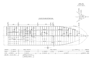 ●19GTバンカー船 船体構造配置図